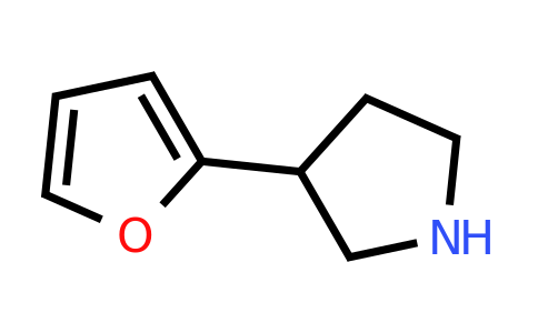 CAS 1082926-03-1 | 3-(Furan-2-yl)pyrrolidine