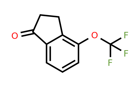 CAS 1083090-91-8 | 4-(trifluoromethoxy)indan-1-one