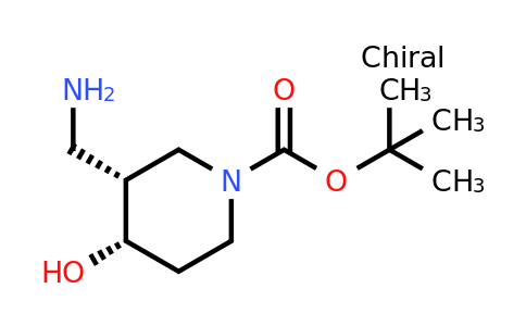 CAS 1083093-27-9 | tert-butyl cis-3-(aminomethyl)-4-hydroxy-piperidine-1-carboxylate