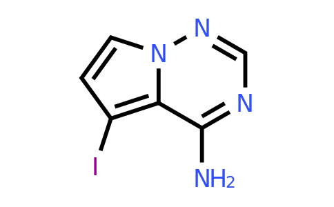 CAS 1083163-97-6 | 5-iodopyrrolo[2,1-f][1,2,4]triazin-4-amine