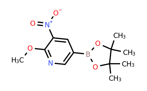 CAS 1083168-94-8 | 2-Methoxy-3-nitro-5-(4,4,5,5-tetramethyl-1,3,2-dioxaborolan-2-YL)-pyridine