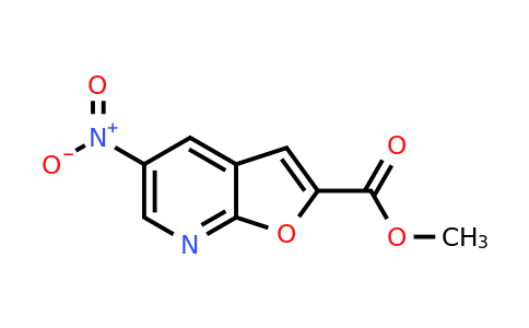 CAS 1083196-30-8 | methyl 5-nitrofuro[2,3-b]pyridine-2-carboxylate