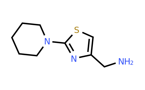 CAS 1083245-82-2 | (2-(Piperidin-1-yl)thiazol-4-yl)methanamine