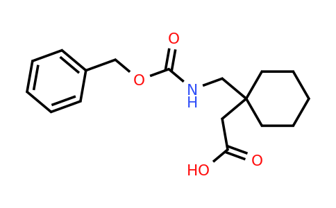 CAS 1083246-73-4 | 2-[1-({[(benzyloxy)carbonyl]amino}methyl)cyclohexyl]acetic acid