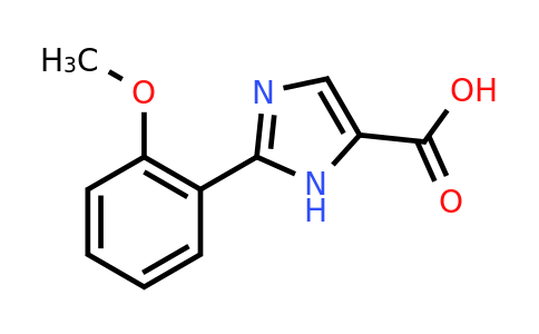 CAS 1083318-04-0 | 2-(2-methoxyphenyl)-1H-imidazole-5-carboxylic acid