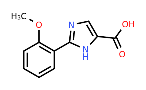 2-(2-methoxyphenyl)-1H-imidazole-5-carboxylic acid
