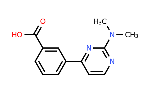 CAS 1083401-18-6 | 3-(2-(Dimethylamino)pyrimidin-4-YL)benzoic acid