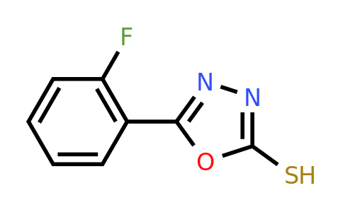 CAS 108413-51-0 | 5-(2-fluorophenyl)-1,3,4-oxadiazole-2-thiol