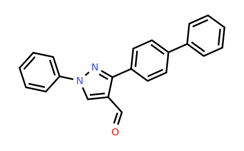 CAS 108446-64-6 | 3-{[1,1'-biphenyl]-4-yl}-1-phenyl-1H-pyrazole-4-carbaldehyde