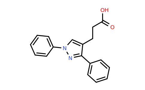 CAS 108446-77-1 | 3-(1,3-Diphenyl-1H-pyrazol-4-yl)propanoic acid