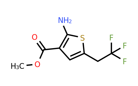 CAS 1084625-20-6 | methyl 2-amino-5-(2,2,2-trifluoroethyl)thiophene-3-carboxylate