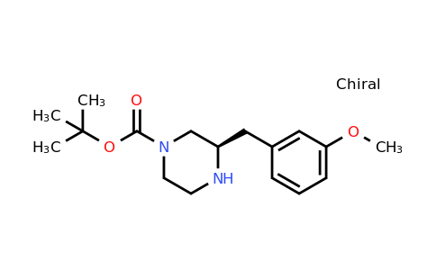 CAS 1084797-71-6 | (R)-3-(3-Methoxy-benzyl)-piperazine-1-carboxylic acid tert-butyl ester
