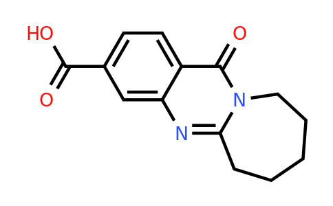 CAS 108561-87-1 | 12-oxo-6H,7H,8H,9H,10H,12H-azepino[2,1-b]quinazoline-3-carboxylic acid