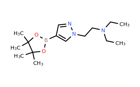 CAS 1086111-20-7 | diethyl({2-[4-(tetramethyl-1,3,2-dioxaborolan-2-yl)-1H-pyrazol-1-yl]ethyl})amine