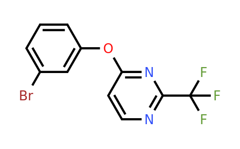 CAS 1086376-05-7 | 4-(3-Bromophenoxy)-2-(trifluoromethyl)pyrimidine