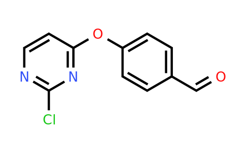 CAS 1086378-89-3 | 4-((2-Chloropyrimidin-4-yl)oxy)benzaldehyde
