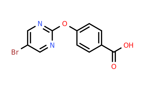 CAS 1086379-56-7 | 4-((5-Bromopyrimidin-2-yl)oxy)benzoic acid