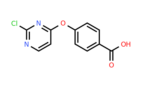 CAS 1086379-62-5 | 4-((2-Chloropyrimidin-4-yl)oxy)benzoic acid