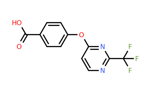 CAS 1086379-69-2 | 4-((2-(Trifluoromethyl)pyrimidin-4-yl)oxy)benzoic acid