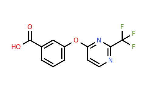 CAS 1086379-72-7 | 3-((2-(Trifluoromethyl)pyrimidin-4-yl)oxy)benzoic acid