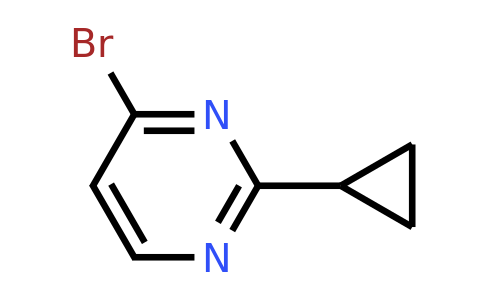 CAS 1086381-83-0 | 4-Bromo-2-(cyclopropyl)pyrimidine