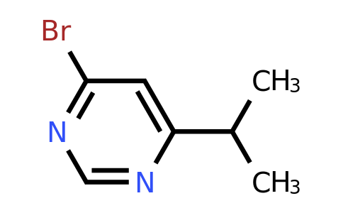 CAS 1086382-09-3 | 4-Bromo-6-(propan-2-YL)pyrimidine