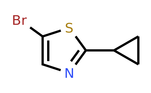 CAS 1086382-42-4 | 5-Bromo-2-cyclopropyl-thiazole