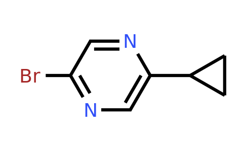 CAS 1086382-78-6 | 2-Bromo-5-cyclopropyl-pyrazine
