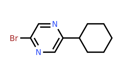 CAS 1086382-84-4 | 2-Bromo-5-(cyclohexyl)pyrazine