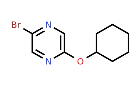CAS 1086382-88-8 | 2-bromo-5-(cyclohexyloxy)pyrazine