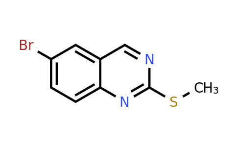CAS 1086385-16-1 | 6-bromo-2-(methylsulfanyl)quinazoline
