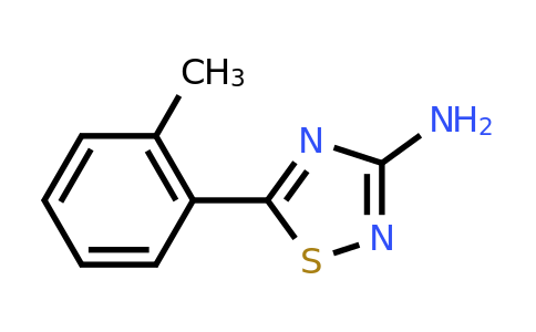 CAS 1086385-74-1 | 5-(2-methylphenyl)-1,2,4-thiadiazol-3-amine