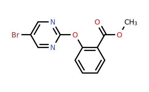 CAS 1086397-52-5 | Methyl 2-(5-bromopyrimidin-2-yloxy)benzoate