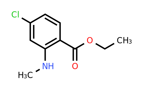 CAS 1086398-49-3 | Ethyl 4-chloro-2-(methylamino)benzoate