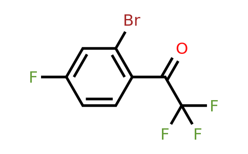 CAS 1086599-55-4 | 1-(2-bromo-4-fluorophenyl)-2,2,2-trifluoroethan-1-one