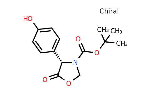 CAS 1086703-01-6 | (S)-tert-Butyl 4-(4-hydroxyphenyl)-5-oxooxazolidine-3-carboxylate