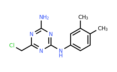 CAS 108676-73-9 | 6-(Chloromethyl)-N2-(3,4-dimethylphenyl)-1,3,5-triazine-2,4-diamine