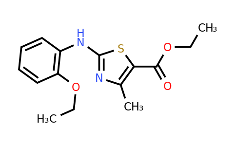 CAS 108719-19-3 | Ethyl 2-((2-ethoxyphenyl)amino)-4-methylthiazole-5-carboxylate