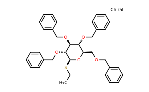 CAS 108739-67-9 | (2R,3R,4S,5R,6S)-3,4,5-Tris(benzyloxy)-2-((benzyloxy)methyl)-6-(ethylthio)tetrahydro-2H-pyran