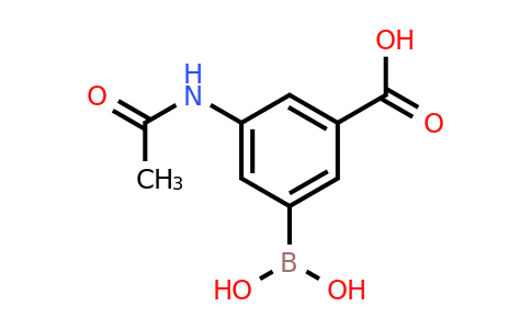 CAS 108749-15-1 | 3-Acetamido-5-boronobenzoic acid