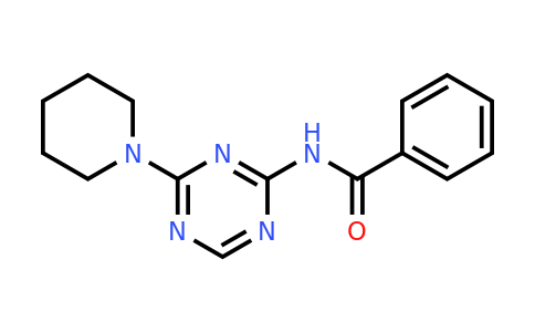 CAS 1087644-25-4 | N-(4-(Piperidin-1-yl)-1,3,5-triazin-2-yl)benzamide