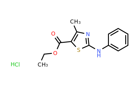 CAS 1087715-00-1 | Ethyl 4-methyl-2-(phenylamino)-1,3-thiazole-5-carboxylate hydrochloride