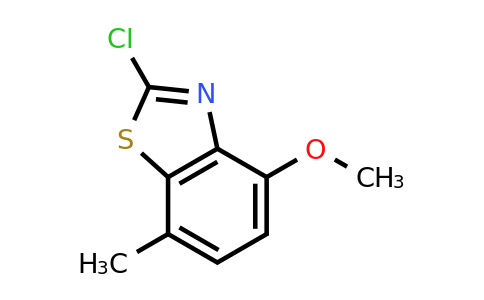 CAS 108773-00-8 | 2-Chloro-4-methoxy-7-methylbenzo[d]thiazole