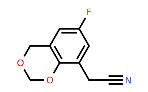 CAS 1087784-38-0 | 2-(6-Fluoro-2,4-dihydro-1,3-benzodioxin-8-yl)acetonitrile