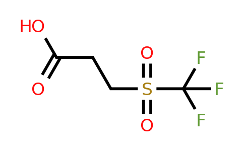 CAS 1087784-56-2 | 3-Trifluoromethanesulfonylpropanoic acid