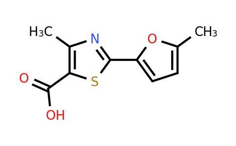 CAS 1087784-62-0 | 4-Methyl-2-(5-methylfuran-2-yl)-1,3-thiazole-5-carboxylic acid