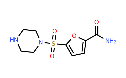 CAS 1087784-70-0 | 5-(Piperazine-1-sulfonyl)furan-2-carboxamide