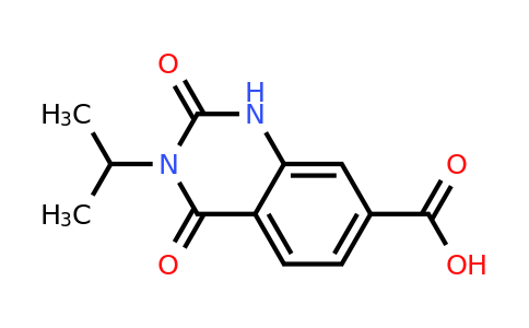 CAS 1087784-73-3 | 2,4-Dioxo-3-(propan-2-yl)-1,2,3,4-tetrahydroquinazoline-7-carboxylic acid