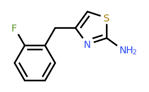CAS 1087784-76-6 | 4-[(2-Fluorophenyl)methyl]-1,3-thiazol-2-amine