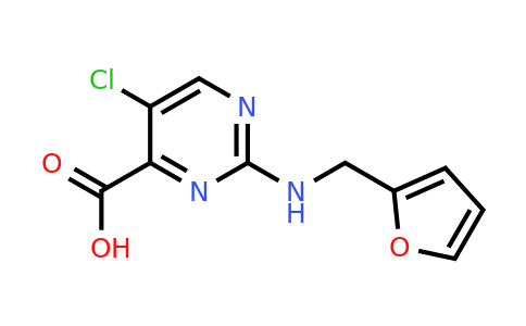 CAS 1087792-09-3 | 5-Chloro-2-[(furan-2-ylmethyl)amino]pyrimidine-4-carboxylic acid